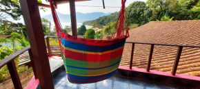 Casinha Rosa Conforto com Vista Mar